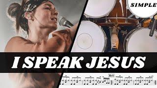 Simple Drums for I Speak Jesus by Charity Gayle