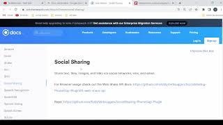 Ionic 6 Angular Social share