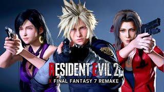 Resident Evil 2 Remake x Final Fantasy 7 Remake Mods  THE MOVIE / FULL STORY 【Definitive Edition】