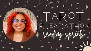 the tarot readathon reading sprints 🃏 | sunday reading sprints