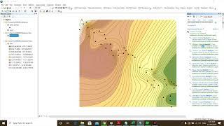 How to create contour lines in ArcMap?