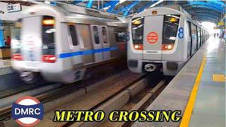 Blue line Delhi metro Noida electronic city line Dwarka sector 21 line