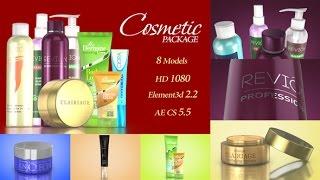 Cosmetic Package Template (After Effects template)