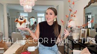 FALL HAUL! TARGET & HOMEGOODS, HOLIDAY DECOR PLANS, BEST CANDLES & FAUX BRANCHES, TIPS, & CUTE FINDS