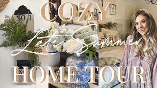 COZY SUMMER Cottage Farmhouse HOME TOUR | Late Summer Decorating Ideas | I have BIG NEWS 