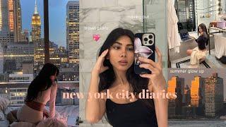 Last days in NYC | moving out, forcing a glow up for summer and MERACH workout