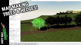 More Map Making in Giants Editor - Trees and Hedges! (Timelapse)