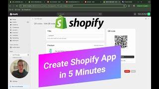 Create a Shopify App in 5 Minutes!