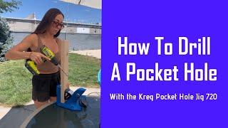 How To Drill A Pocket Hole | Kreg 720 Pocket Hole Jig