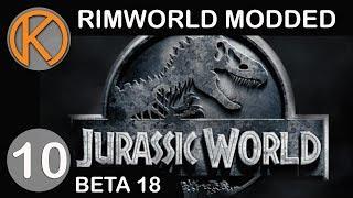 RimWorld Beta 18 Modded | DINO FOOD PRODUCTION - Ep. 10 | Let's Play RimWorld Beta 18 Gameplay