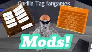 The BEST GORILLA TAG FANGAMES WITH MODS!! (Gorilla tag fangames)