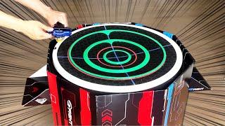 I Made a TRIPLE RAIL GIANT Beyblade Stadium!!