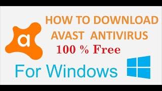 AVAST FREE ANTIVIRUS (2020) || FOR WINDOWS 7,8,8.1,10. || 100 % free