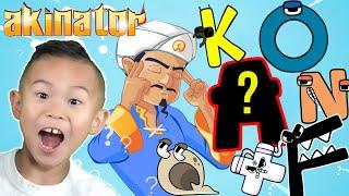 Can Akinator GUESS the Alphabet Lore Characters ???