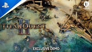 TITAN QUEST 2 Full 1 Hour Gameplay Demo | New Action RPG like PATH OF EXILE 2 and DIABLO coming 2025