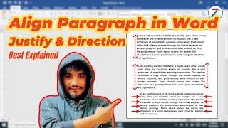 How to Format Paragraphs and Alignment in Microsoft Word 365/2021