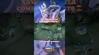 Xavier x Layla Combo Ultimate #shortsmlbb #mobilelegends #tiktok #shorts