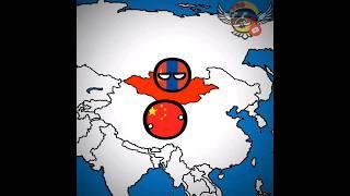 Mongolia's History  #countryballs #history #mongolia #shorts