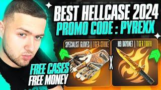 INSANE BATTLES ON HELLCASE | HELLCASE PROMO CODE: PYREXX - FREE MONEY BONUS CODE "PYREXX"