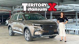 Ford Territory 2024 bản Titanium X se được giảm thuế trước bạ vào tháng 8 | Gái Mê Xe