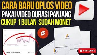 Cukup 1 Bulan Sudah Monet, Kejar 4000 Jam Tayang Pakai Video Durasi Panjang