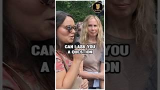 Beautiful Response To Christian's Question | Mansur | Speakers Corner