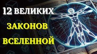 Объяснение 12 Законов ВСЕЛЕННОЙ, Которые Управляют Твоей Жизнью