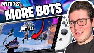 I BUSTED 30 Fortnite Myths On Nintendo Switch