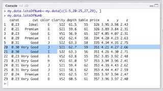 Selecting and Removing Rows from R Data Frames