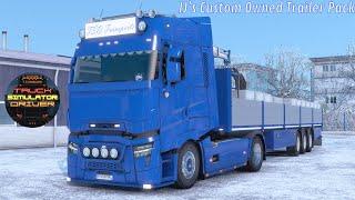 ETS2 1.44 - IJ's Custom Owned Trailer Pack | Euro Truck Simulator 2 Mods