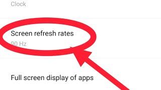Vivo y15s change refresh rate,how to change refresh rate in Vivo y15s