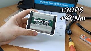 Audi A4 B8 -  Bluespark PRO Petrol Tuning Module - unboxing, how it works and quick install