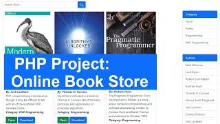 Online Book Store  - PHP & MYSQL Project