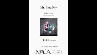 Mr Blue Sky   - Full Orchestra