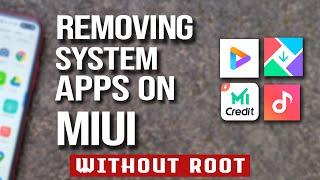 Remove SYSTEM Apps on MIUI 12 | NO ROOT | BLOATWARE Remover | VKS Technicals