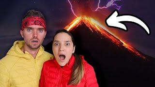 We Hiked an ACTIVE Volcano (Then THIS Happened...)