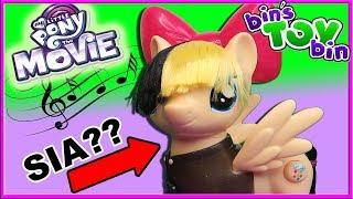 SIA AS A PONY! | Singing Songbird Serenade Toy from My Little Pony: The Movie