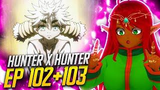 GUNGI CHANGED THE KING!! | Hunter x Hunter Ep 102/103 Reaction