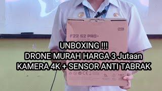 UNBOXING!!! Drone SJRC F22 S2 Pro+, Drone Harga 3jutaan dengan sejuta Fitur Jarak Tempuh sampai 6 KM