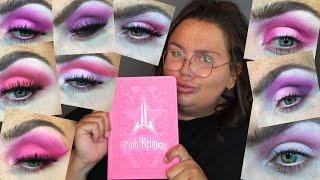 10 Looks 1 Palette JEFFEE STAR PINK RELIGION