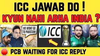 PCB ask ICC to clarify reason why india not coming to pak in Writing | Champions Trophy 2025