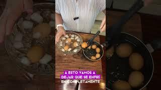 Como Hacer Huevos Duros Perfectos #tipsdecocina #huevos #cortosyoutube