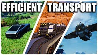 Transport Resources Efficiently | Satisfactory Guide