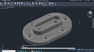 Mechanical Paractice Drawing 3D AutoCAD