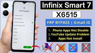 Infinix Smart 7 Frp Bypass Google Account Unlock - ANDROID 12 | Infinix (X6515) FRP Unlock