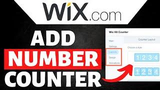 How To Add Number Counter on Wix Website