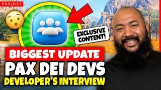 Full Exclusive Dev Interview– Inside the Massive Pax Dei Nov 5th Update: New Spells, Game Redesign