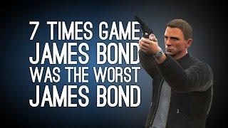 007 Times Videogame James Bond Was The Worst James Bond