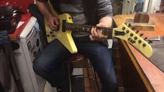 My second 80s ESP Mx220 Eet Fuk Sound with Luthier Volkan Özdemir