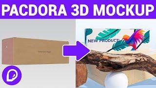 Crea facilmente Mockup 3D online con Pacdora (Tutorial ITA)